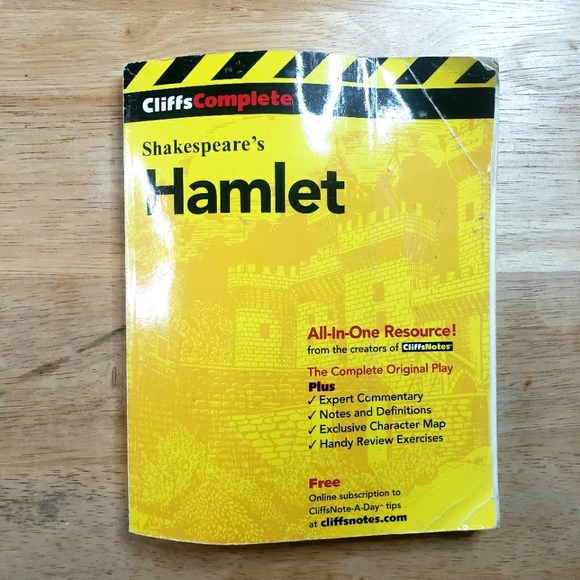 Cliffs Complete: Shakespeare's Hamlet , Cliffs Notes Resource / Study Gu… - Picture 1 of 5